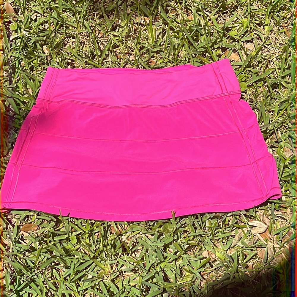 lululemon sonic pink pace rival skirt 12’ - Picture 1 of 5